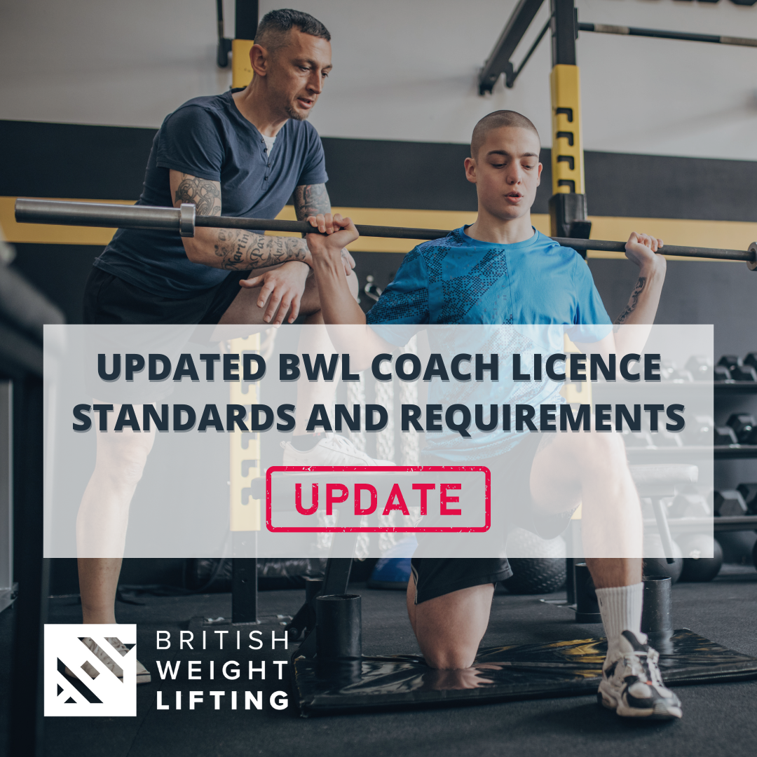 Updated BWL Coach Licence Standards and Requirements